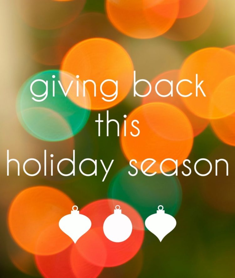 a gift guide for giving back this holiday season