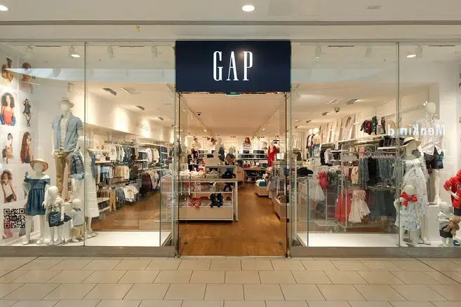 gap store in a mall
