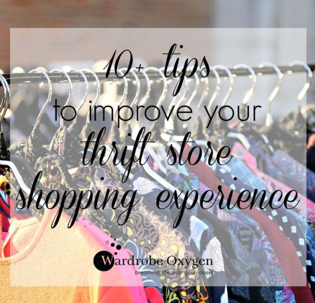 10 tips to improve your thrift store shopping experience