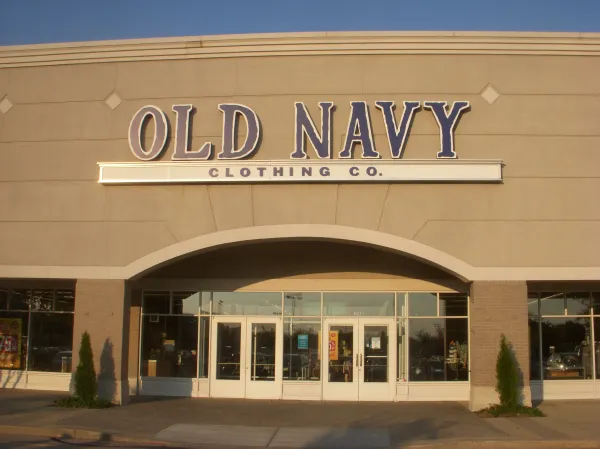 From SuperGap to Now: The History of Old Navy Stores 3 an original old navy store from the 1990s