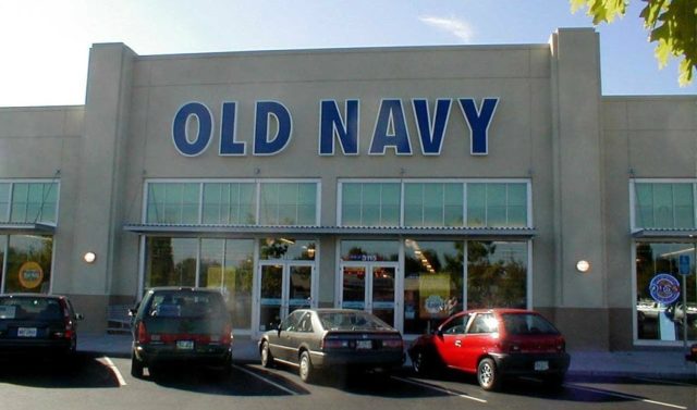 old navy storefront