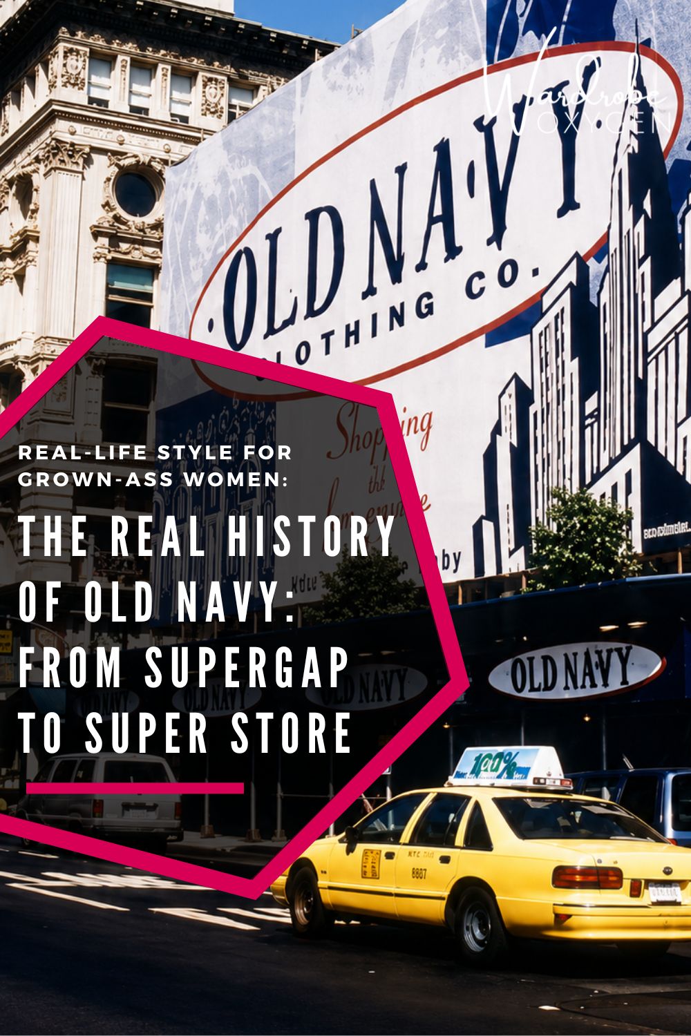 the history of old navy stores