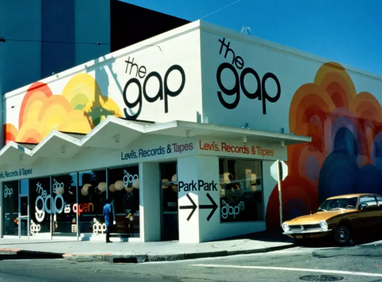 From SuperGap to Now: The History of Old Navy Stores 2 the original gap store in 1969