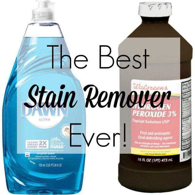 best homemade stain remover dawn peroxide clothing delicate - The Best Stain Removal for Clothing featured by popular Washington DC fashion blogger, Wardrobe Oxygen