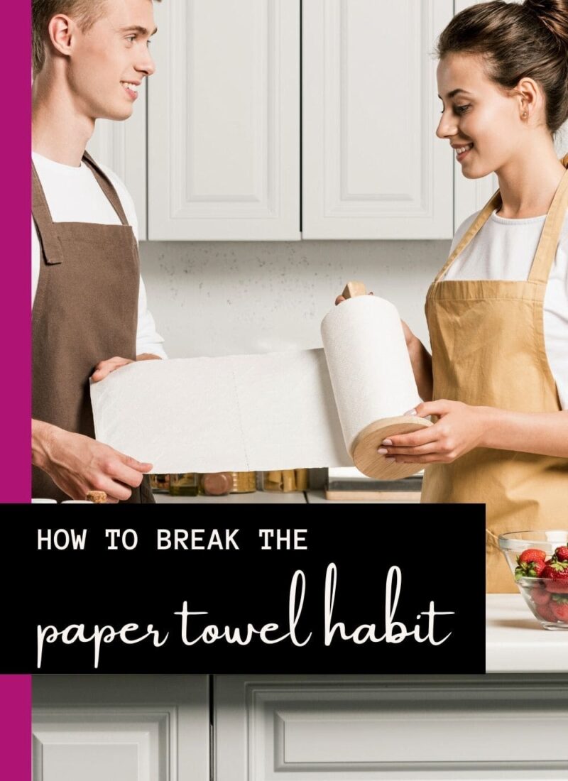 How to Break the Paper Towel Habit