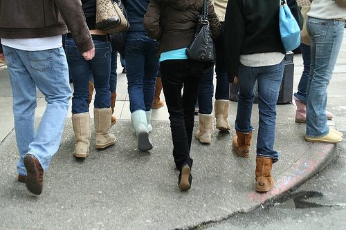 uggs with jeans
