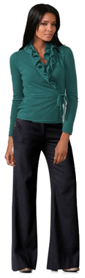 wrap sweater