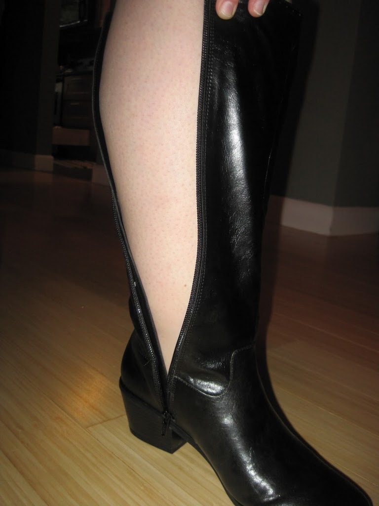 big calf boots