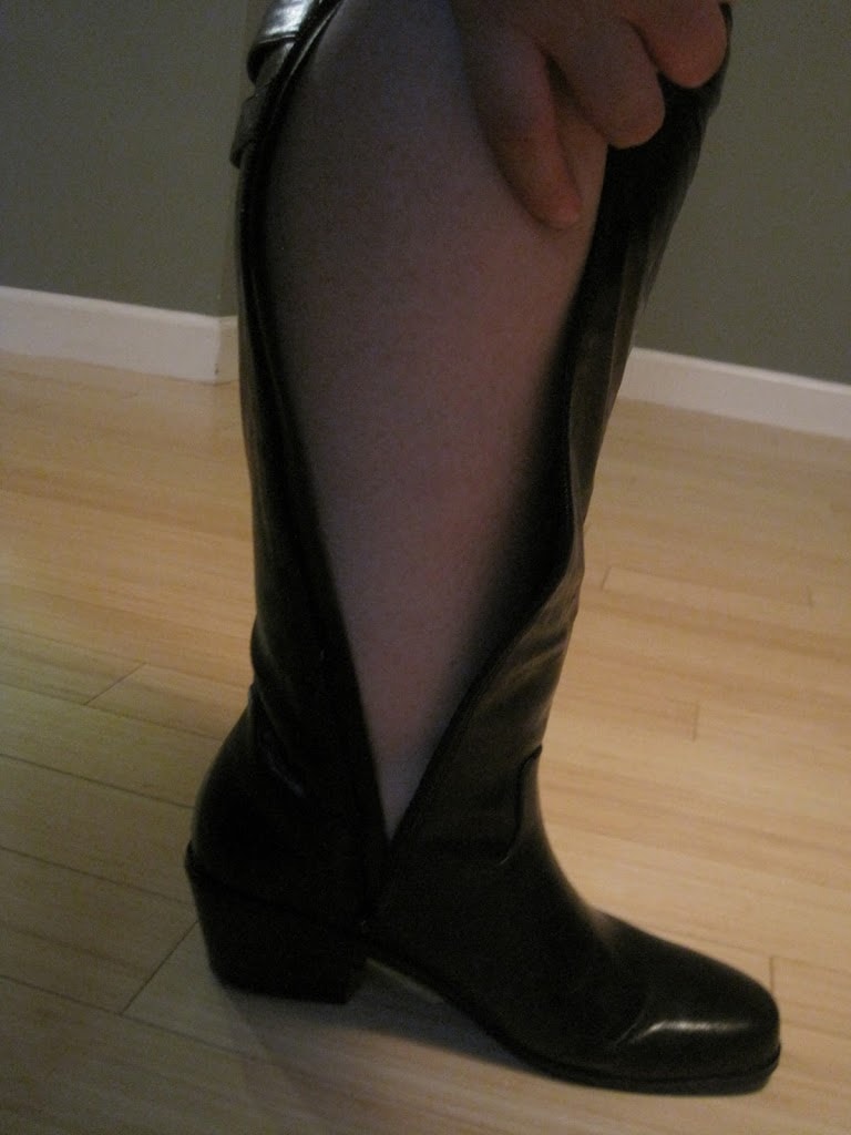 big calf boots