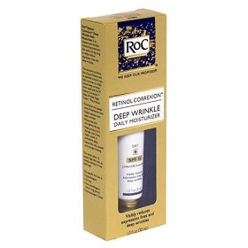 roc retinol correxion deep wrinkle daily moisturizer spf 30 1 ounce tube