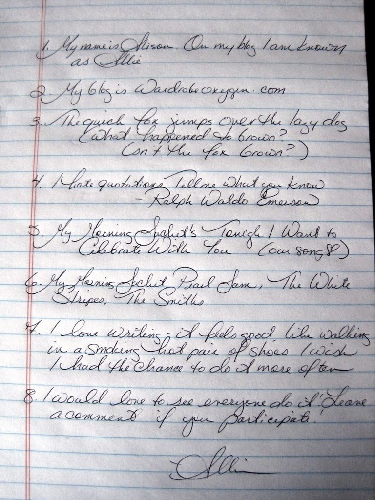 The Writing’s on the Wall… of my Blog… (Meme)