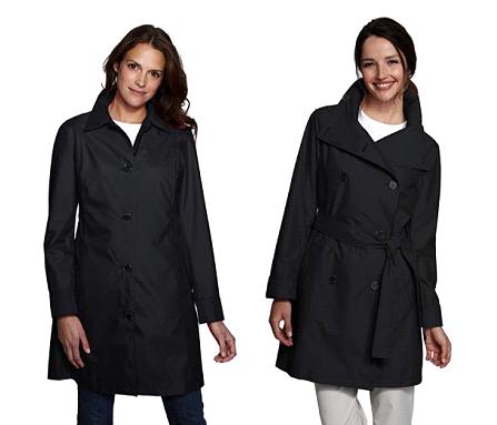 Ask Allie: Adding Spring to a Black Coat 1 lands end sunshower