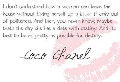 chanel quote
