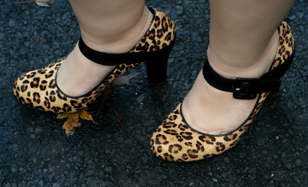 leopard mary janes