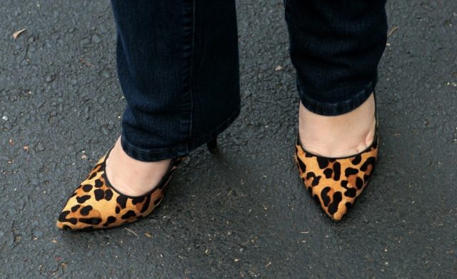 leopard shoes