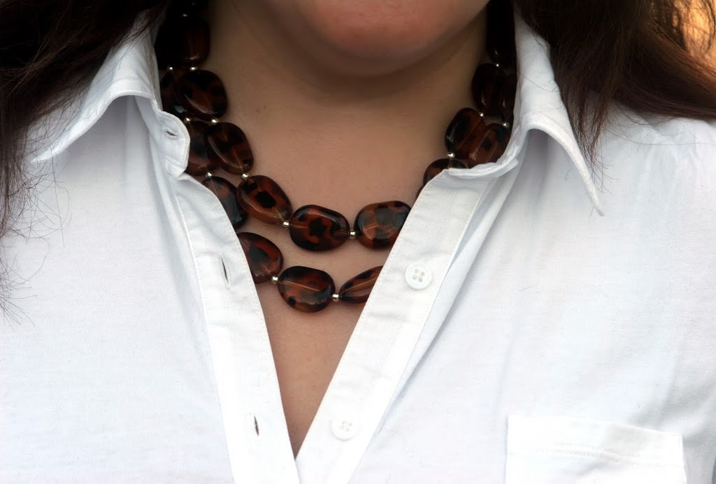 tortoiseshell necklace