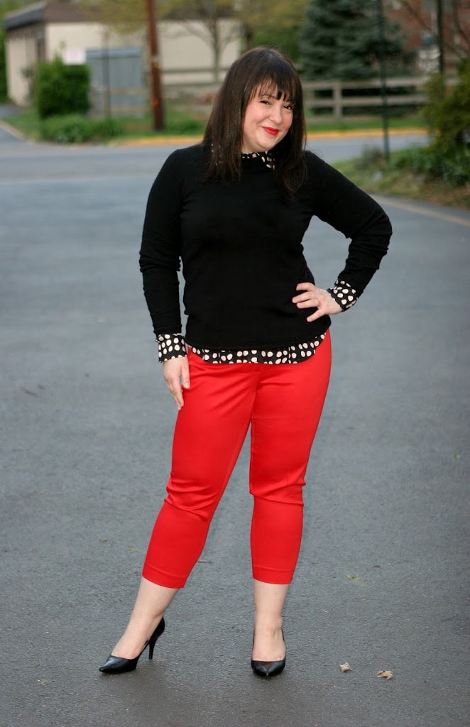 Wednesday – Black and White and Red All Over
