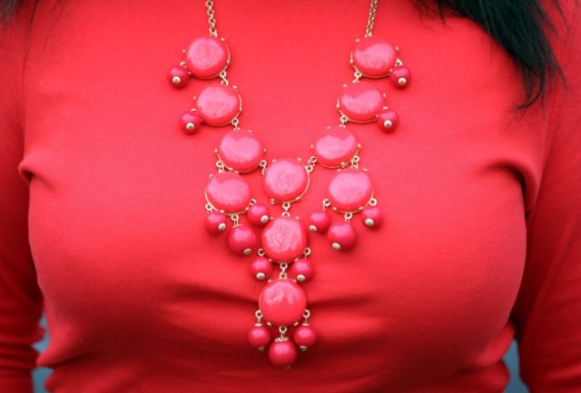 jcrew bubble necklace