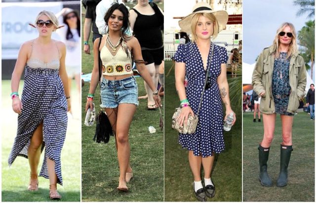 celebrity coachella fashion