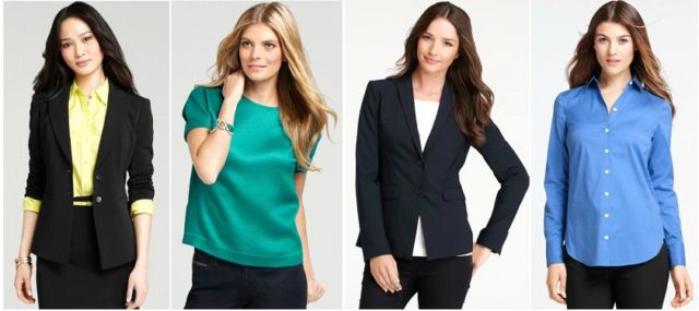 ann taylor plus size suiting