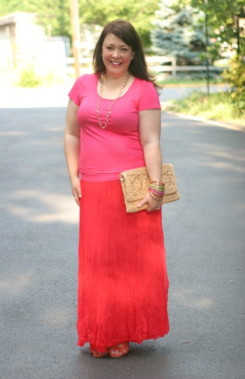 maxi skirt