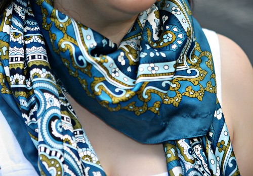 paisley scarf