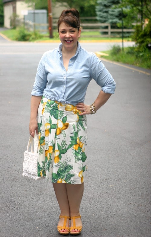 talbots skirt