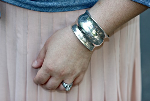 silver cuff bracelet