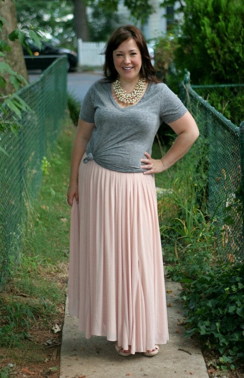 ann taylor maxi skirt