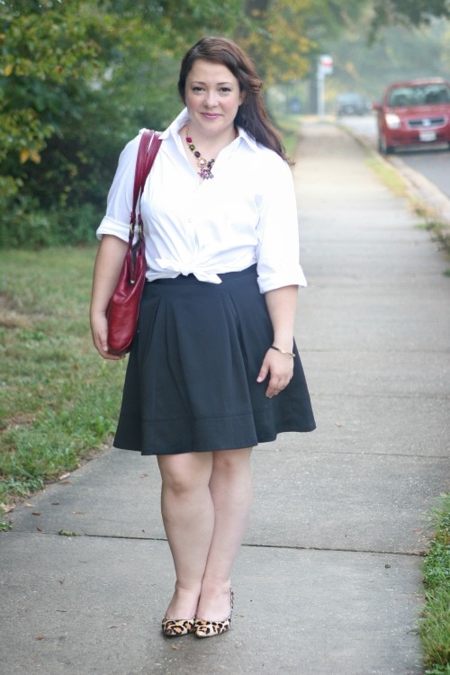 Friday: Classic Ending 1 curvy fashion blog