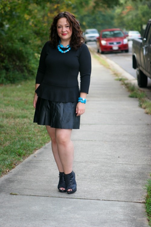 Thursday: Pleats and Peplum