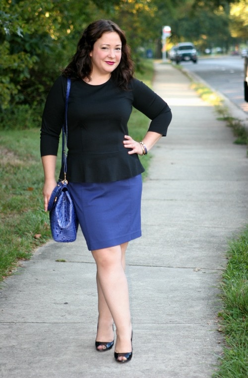 Wednesday: Power Peplum 1 curvy fashion blogger3