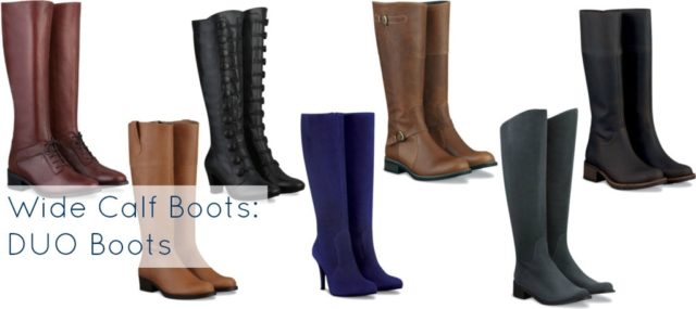 wide calf boots duo