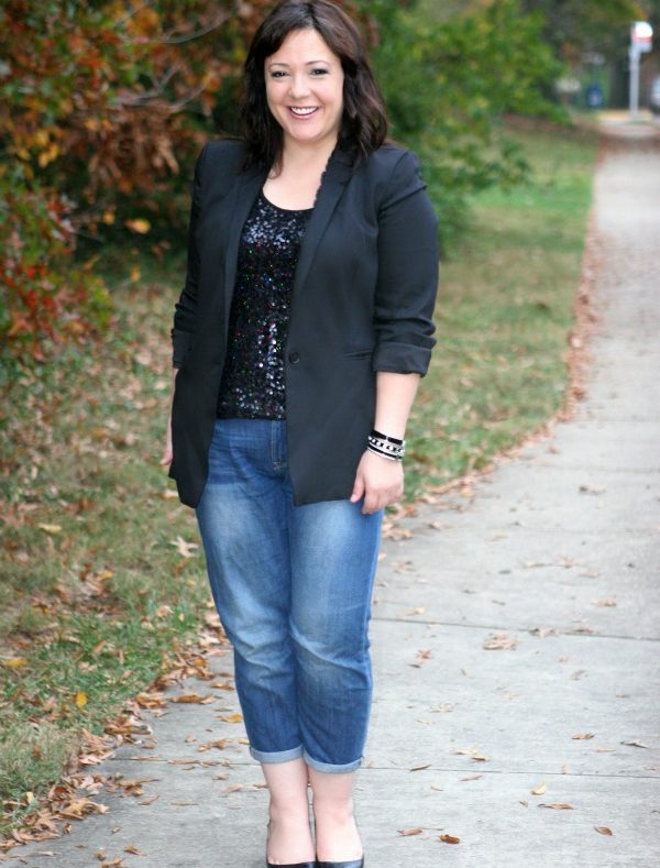 daytime sequins outfit