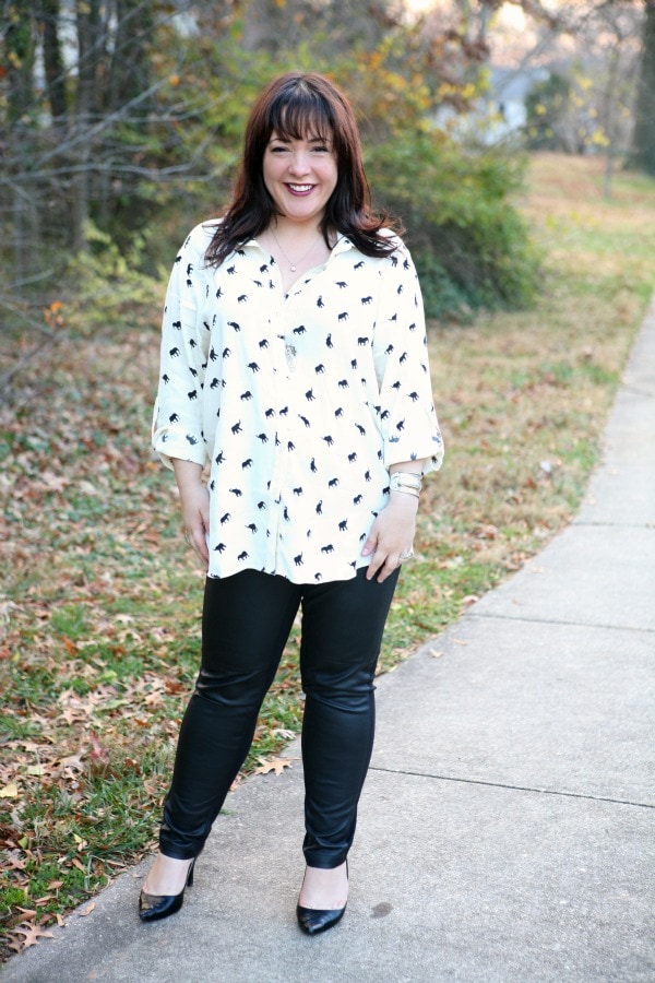 Monday: Elephant 1 asos curve elephant shirt