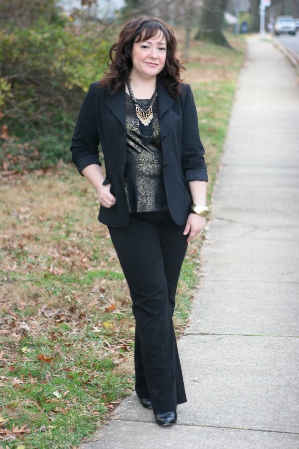 Wednesday: Glitz and Glam 1 curvy fashion blogger2