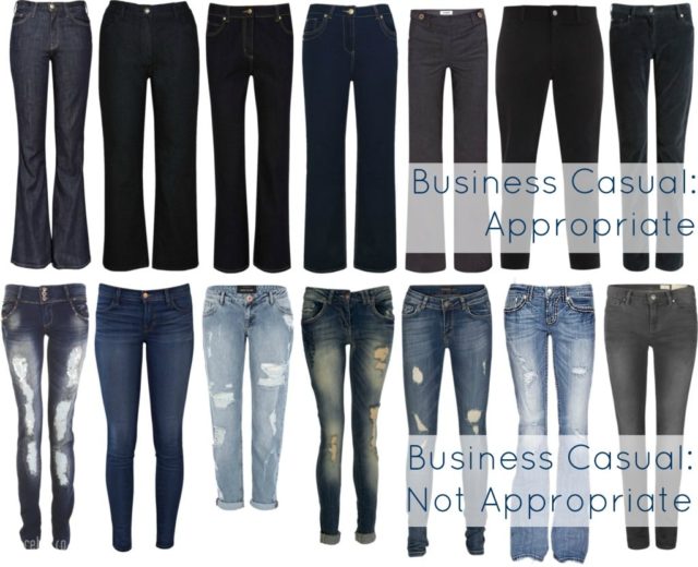 Ask Allie: Office-appropriate Jeans 2 jeans office work business casual
