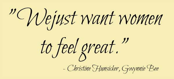 Gwynnie Bee Christine Hunsicker Quote