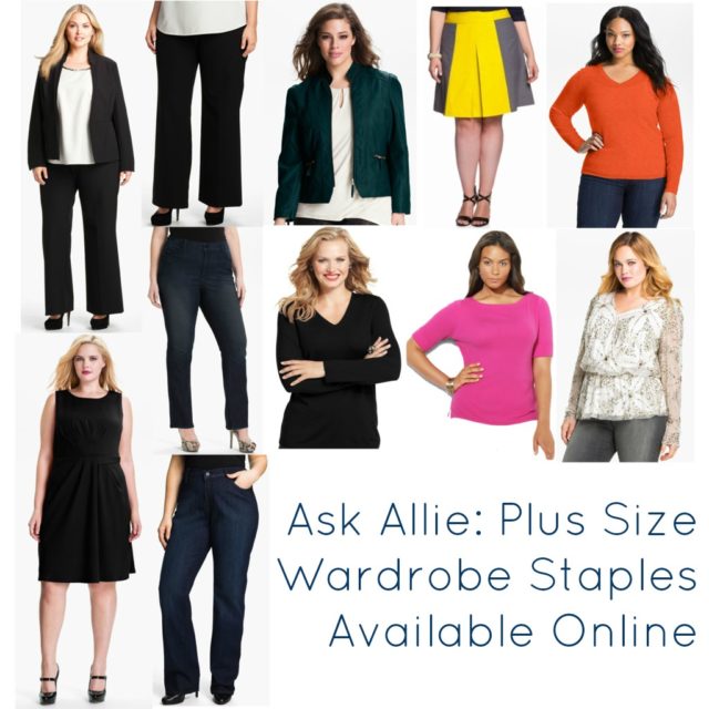 plus size wardrobe staples