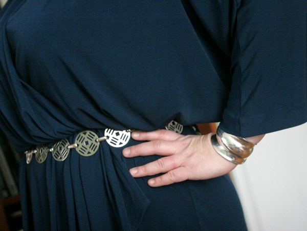 silver chain belt