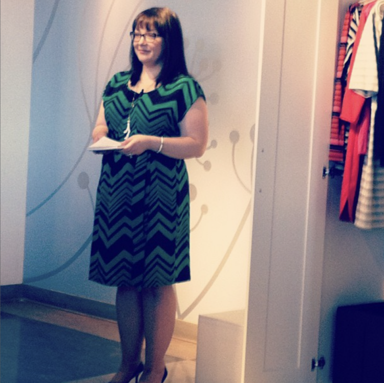 Alison Gary of Wardrobe Oxygen Offers Personal Wardrobe Advice at IKEA 2 Alison Gary of Wardrobe Oxygen speaking at IKEA College Park about closet organization in 2013