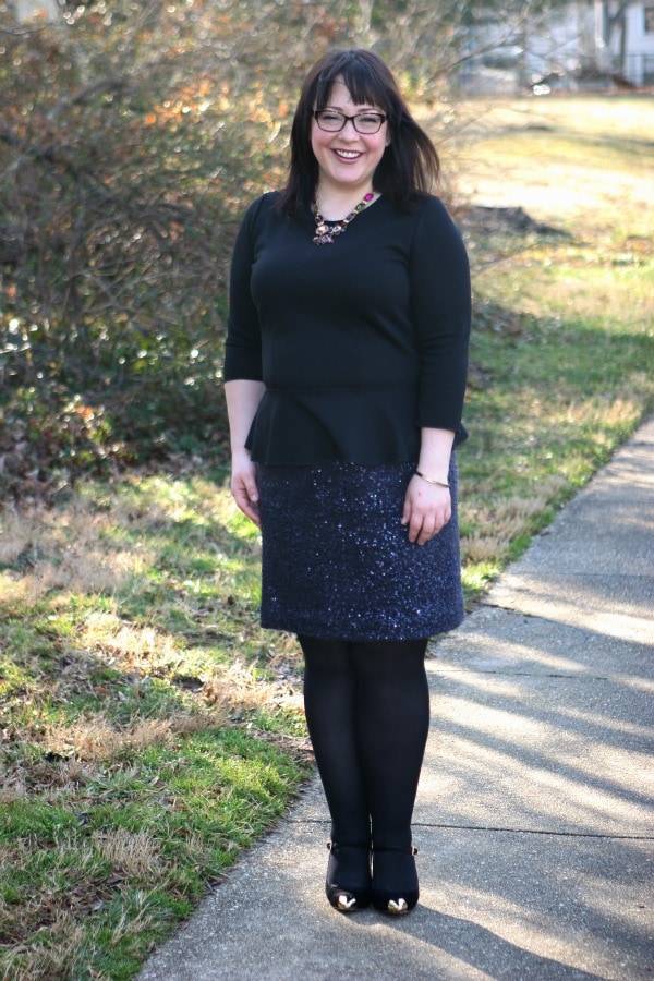 Thursday: Black and Blue 1 black with blue