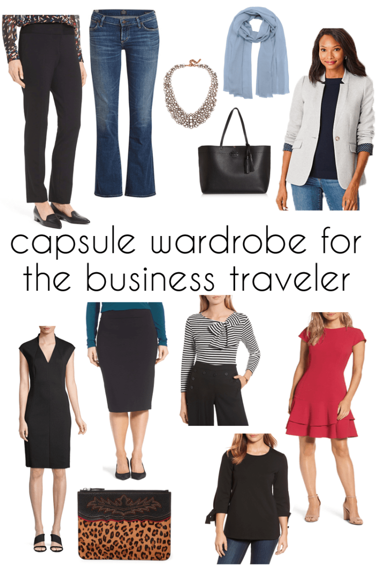 business travel capsule wardrobe 2022