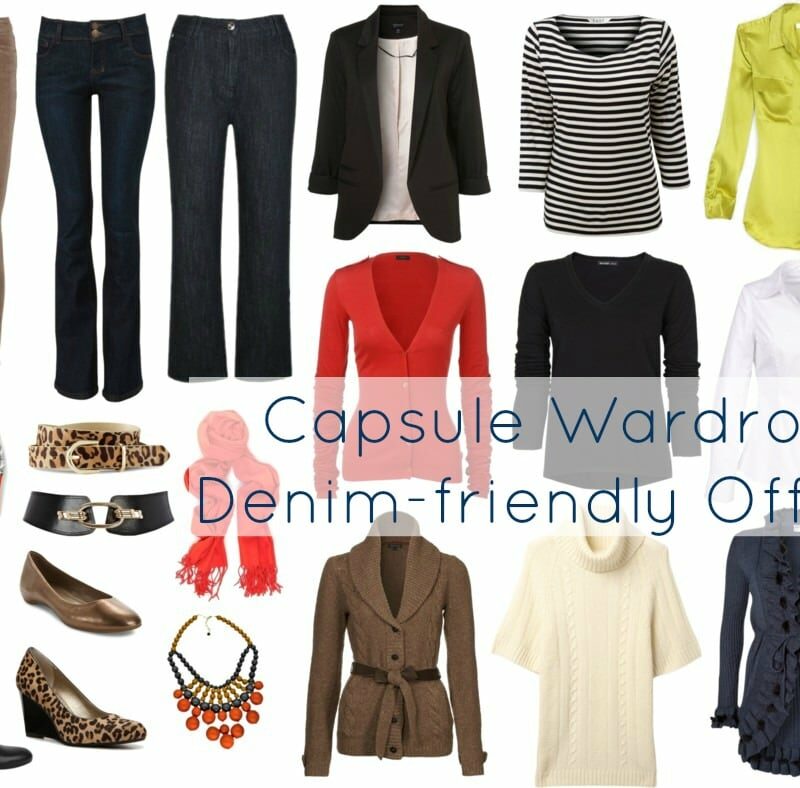Ask Allie: Denim-based Office Capsule Wardrobe
