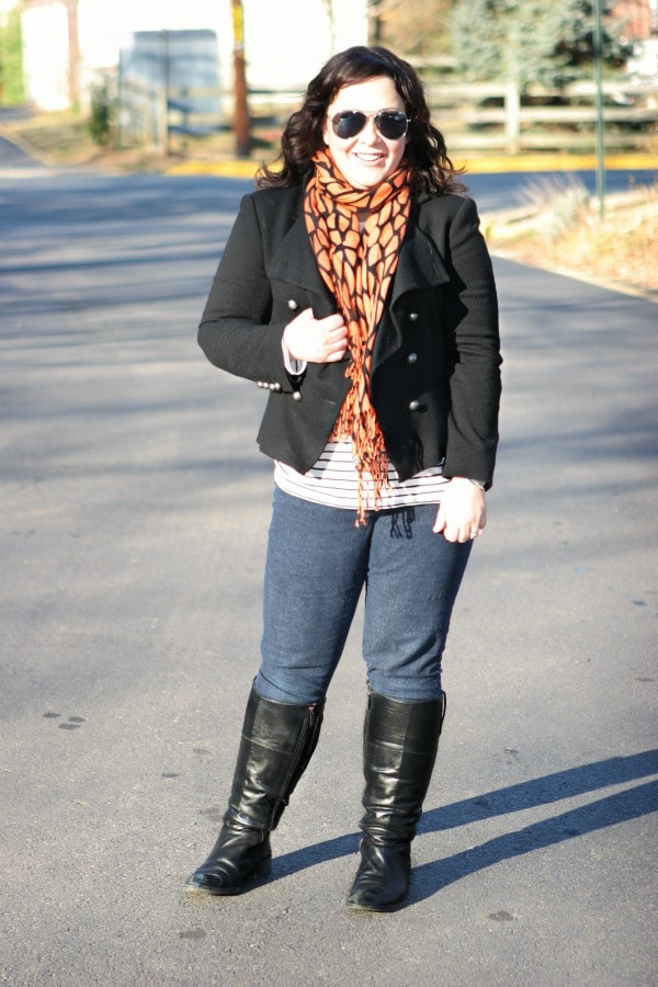 Monday: Casual Monday 1 karen kane jeggings