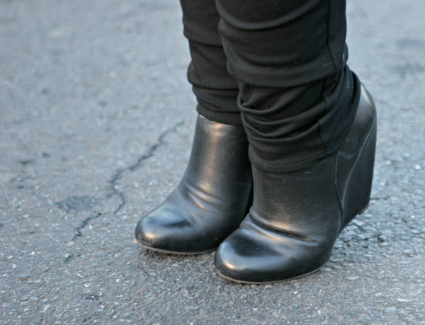 wedge booties