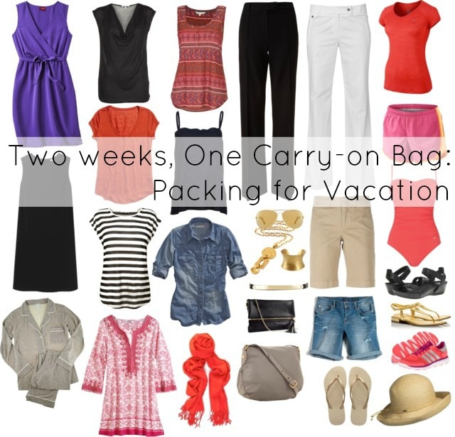 How to Pack a 2-Week Wardrobe in a Carry-On