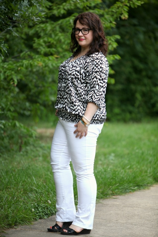 Basic Black and White 1 size 12 fashion blog