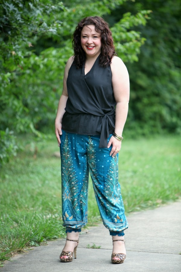 What I Wore: Harem Pants to Work - Wardrobe Oxygen