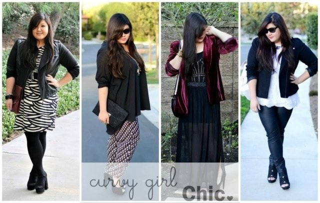 curvy girl chic